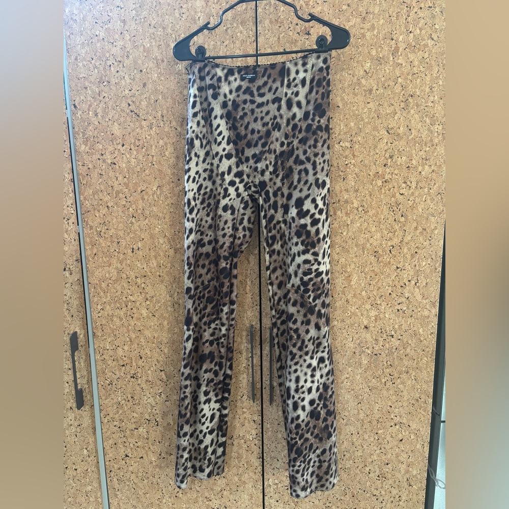 Skims x Dolce Leopard Print Pants